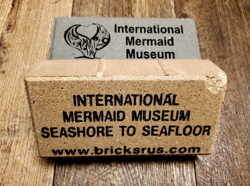 Buy A Brick or A Bench For The International Mermaid Museum